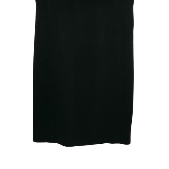 MM. Lafleur L Sarah Black Lightweight Crepe Cap Sleeve Dress Classic - Picture 5 of 9